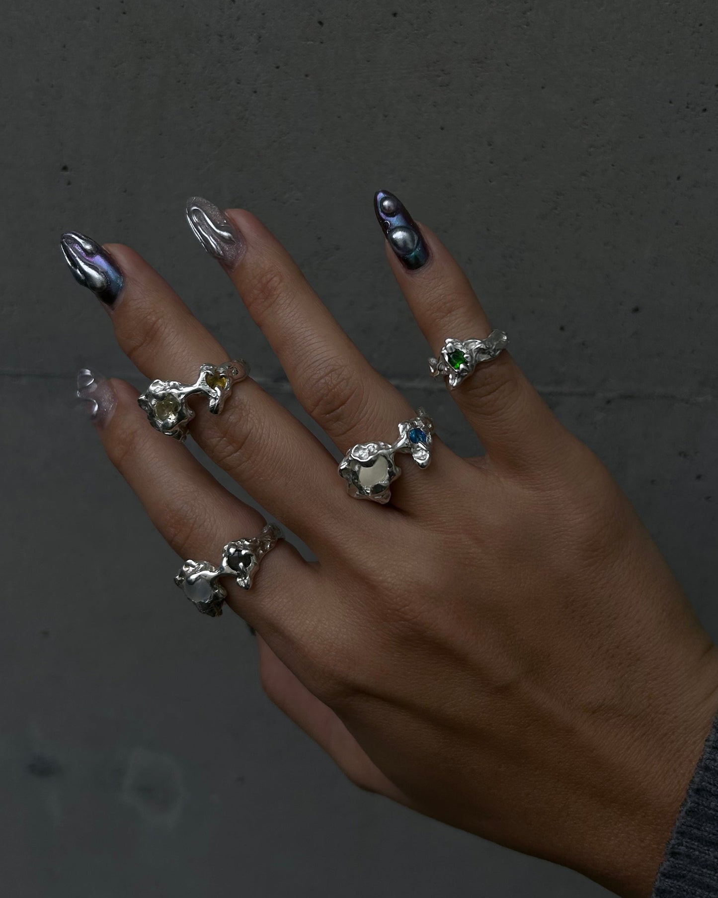PINKY Ring (Seaweed)