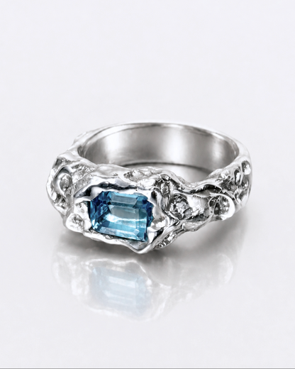 PIEDRA RING (Blue)
