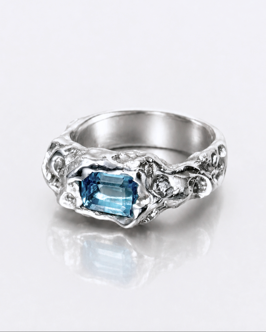 PIEDRA RING (Blue)