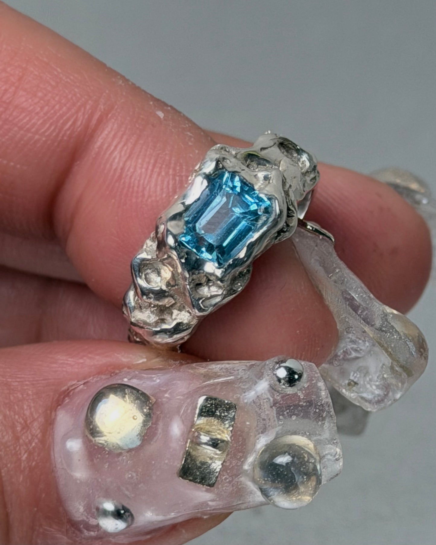 PIEDRA RING (Blue)