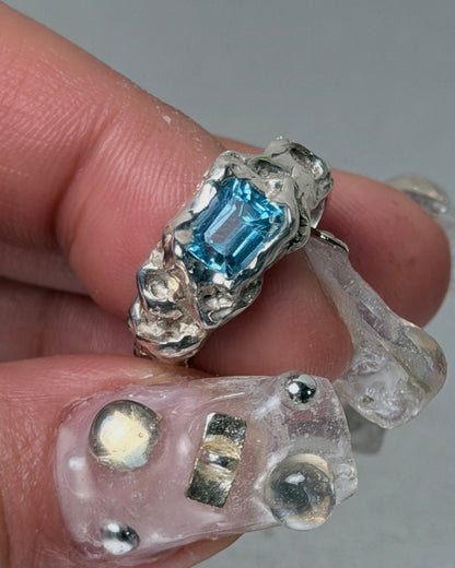 PIEDRA RING (Blue)