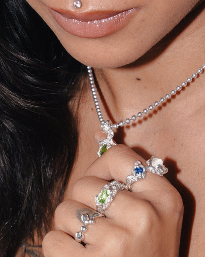 PIEDRA NECKLACE (Lime)