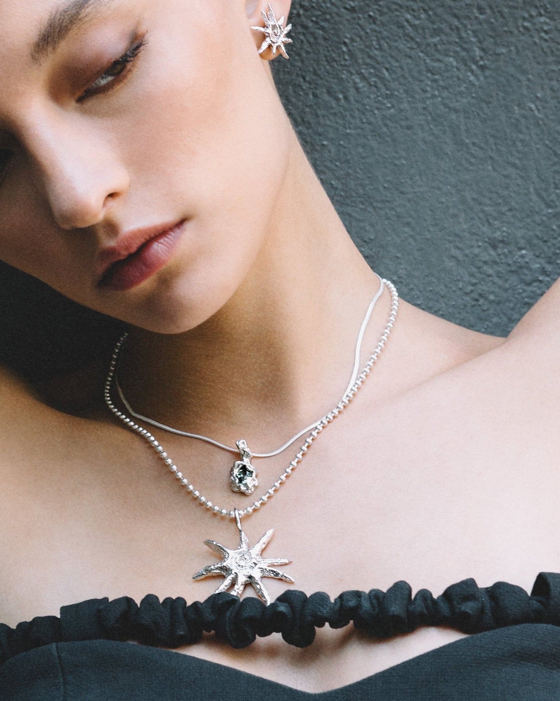 Handmade sterling silver jewelry by CHNITA