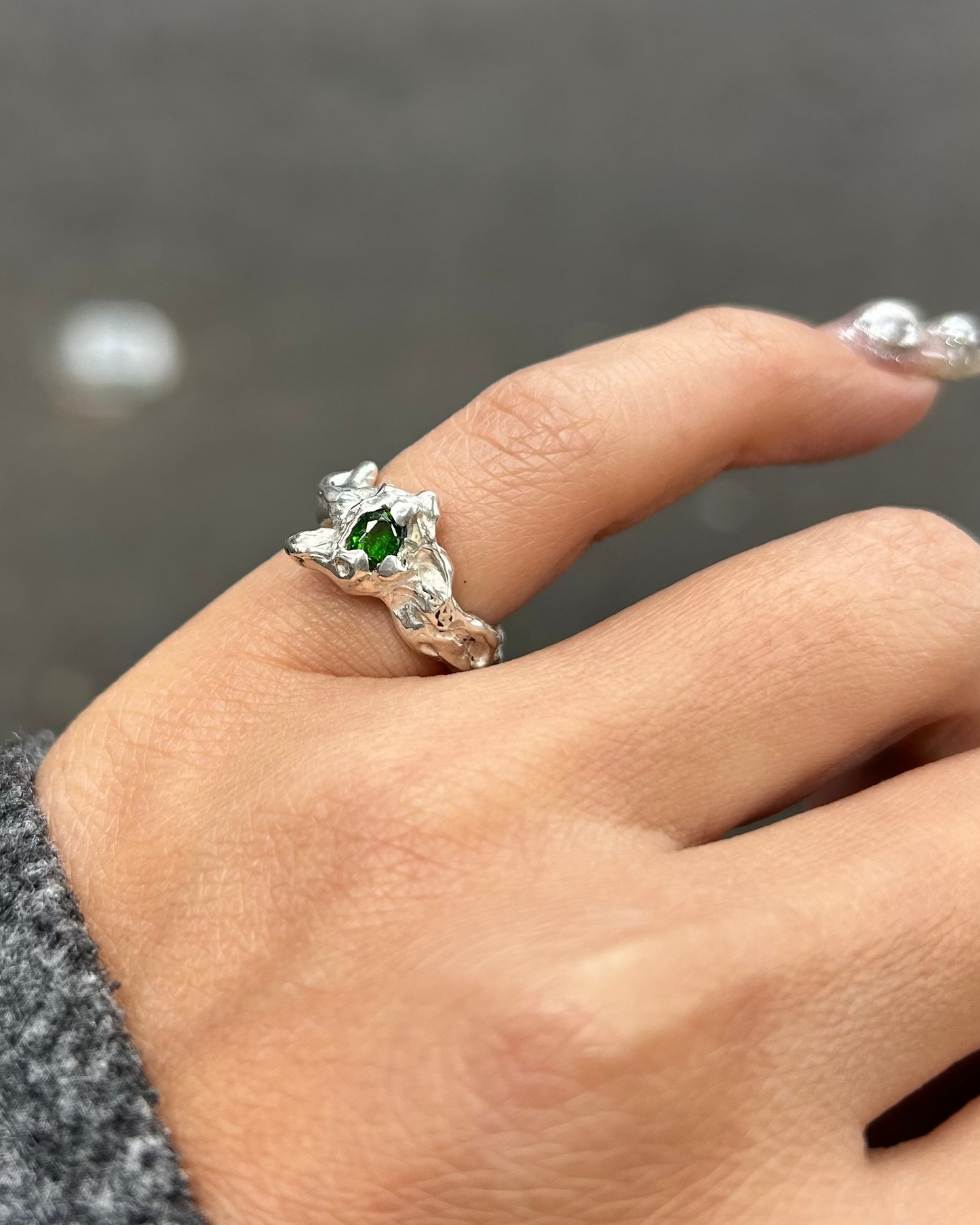 PINKY Ring (Seaweed)