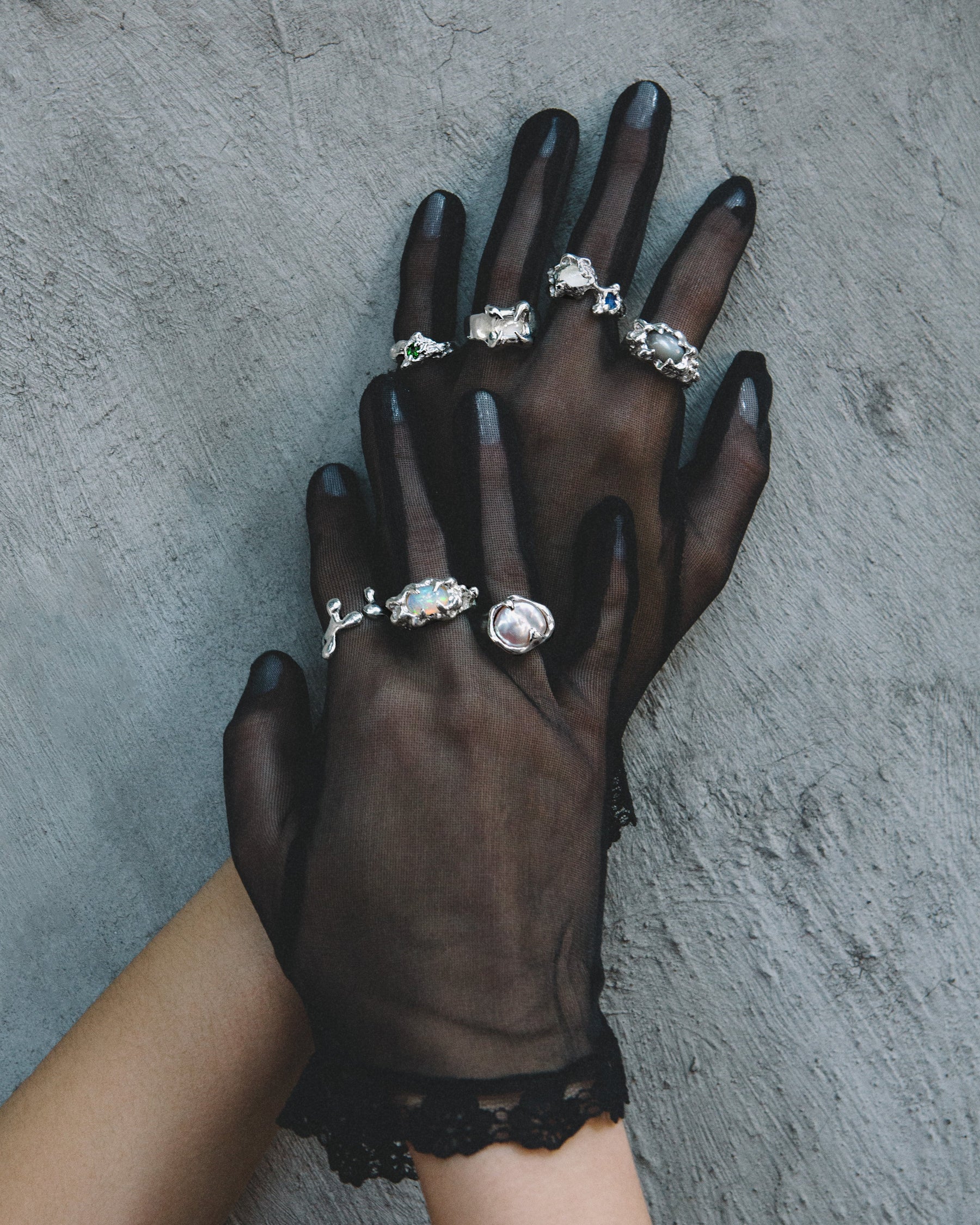 Handmade sterling silver jewelry by CHNITA
